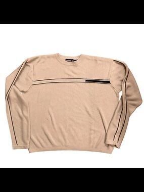 Vintage Extreme EXG Knit Sweater XL Stripe Y2K 90s Made Korea